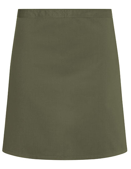 Karlowsky - Basic Waist Apron - Moss Green (ca. Pantone 7764C)