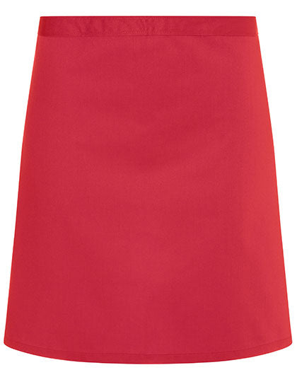 Karlowsky - Basic Waist Apron - Raspberry (ca. Pantone 4059C)