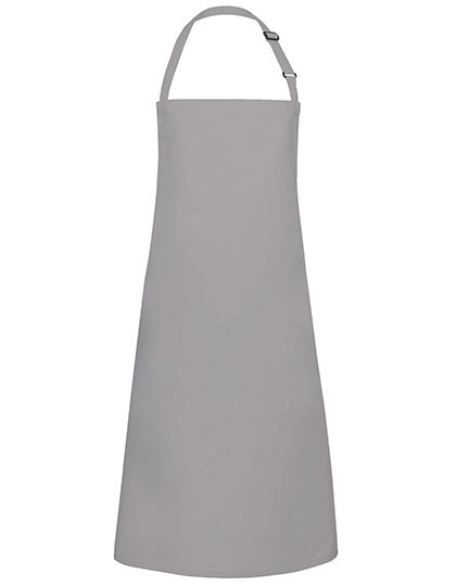 Karlowsky - Bib Apron Basic With Buckle - Basalt Grey (ca. Pantone 4276C)