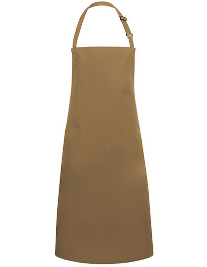 Karlowsky - Bib Apron Basic With Buckle - Camel (ca. Pantone 7504C)