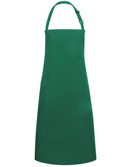 Karlowsky - Bib Apron Basic With Buckle - Forest Green (ca. Pantone 554C)