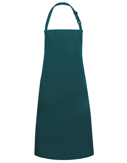 Karlowsky - Bib Apron Basic With Buckle - Pine Green (ca. Pantone 4189C)