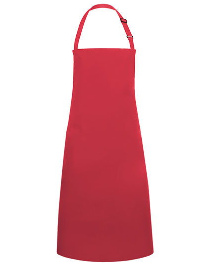 Karlowsky - Bib Apron Basic With Buckle - Raspberry (ca. Pantone 4059C)