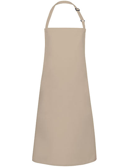 Karlowsky - Bib Apron Basic With Buckle - Sand (ca. Pantone 7529C)