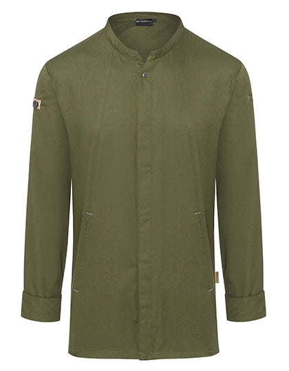 Karlowsky - Chef Jacket Green-Generation - Moss Green (ca. Pantone 7764C)