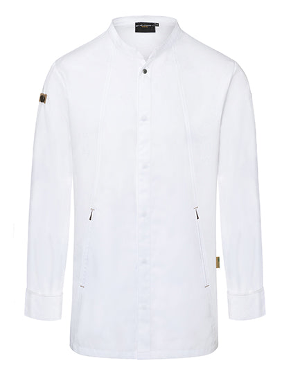 Karlowsky - Chef Jacket Green-Generation - White