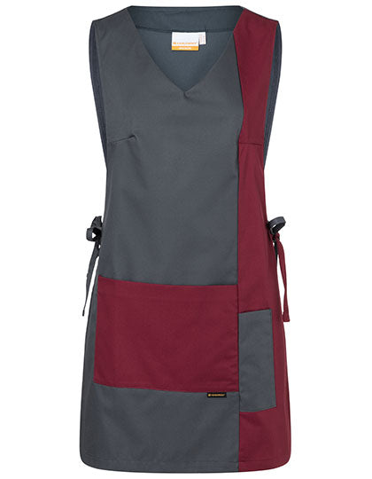 Karlowsky - Worksmock Marilies for Women - Anthracite (ca. Pantone 7540C) / Bordeaux (ca. Pantone 209C)