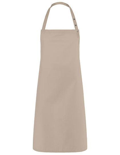 Karlowsky - Bib Apron Santorini - Sand (ca. Pantone 7529C)