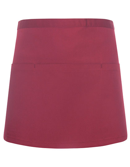 Karlowsky - Waist Apron Basic With Pocket - Bordeaux (ca. Pantone 209C)