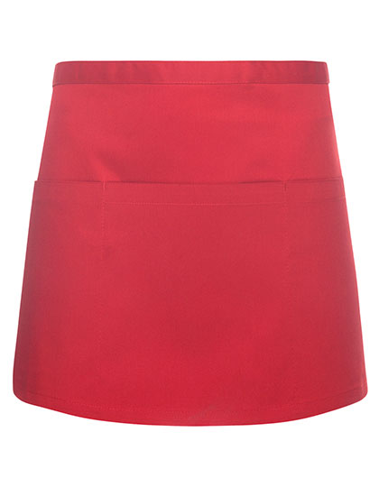 Karlowsky - Waist Apron Basic With Pocket - Red (ca. Pantone 186C)