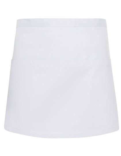 Karlowsky - Waist Apron Basic With Pocket - White