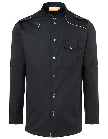 Karlowsky - Chef Shirt New Identity - Black (ca. Pantone 419C)