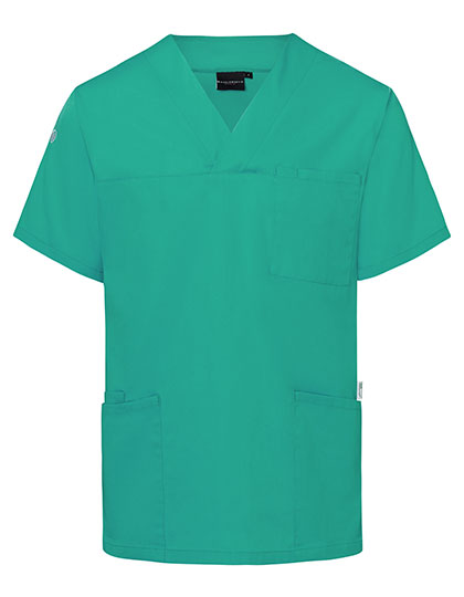 Karlowsky - Men´s Tunic Essential - Emerald Green (ca. Pantone 7717C)