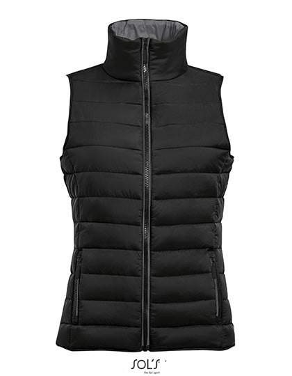 SOL'S - Wave Lightweight Dames Bodywarmer – Black