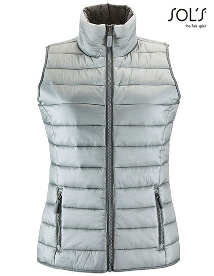 SOL'S - Wave Lightweight Dames Bodywarmer – Metal Grey