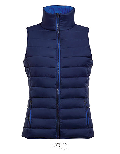 SOL'S - Wave Lightweight Dames Bodywarmer – Navy
