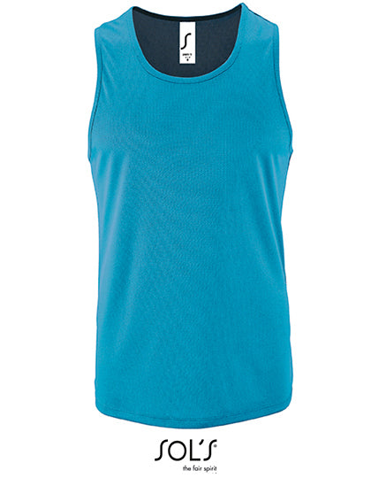 SOL´S - Men´s Sports Tank Top Sporty - Aqua