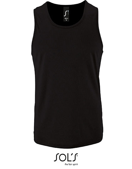 SOL´S - Men´s Sports Tank Top Sporty - Black