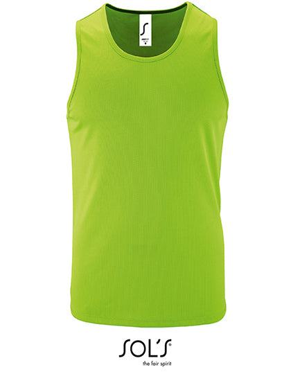 SOL´S - Men´s Sports Tank Top Sporty - Neon Green