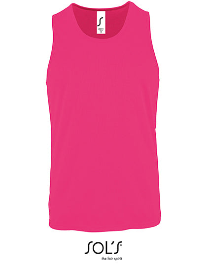 SOL´S - Men´s Sports Tank Top Sporty - Neon Pink