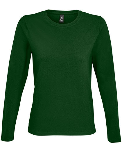 SOL´S - Women´s Long Sleeve T-Shirt Imperial - Bottle Green