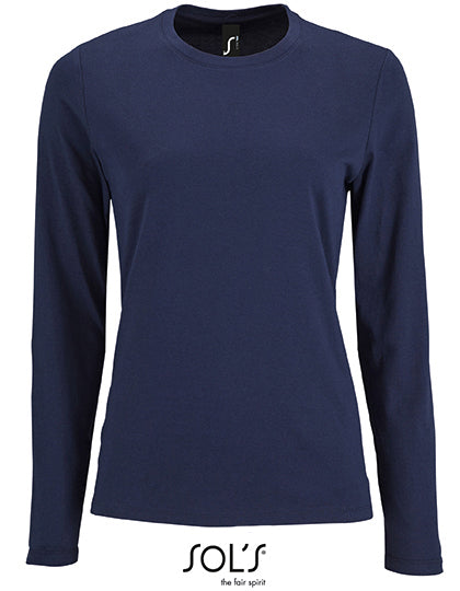 SOL´S - Women´s Long Sleeve T-Shirt Imperial - French Navy