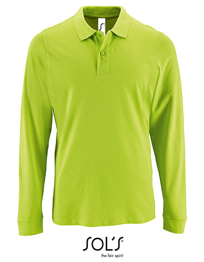 SOL´S - Men´s Long-Sleeve Piqué Polo Shirt Perfect - Apple Green