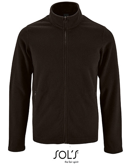 SOL´S - Men´s Plain Fleece Jacket Norman - Black