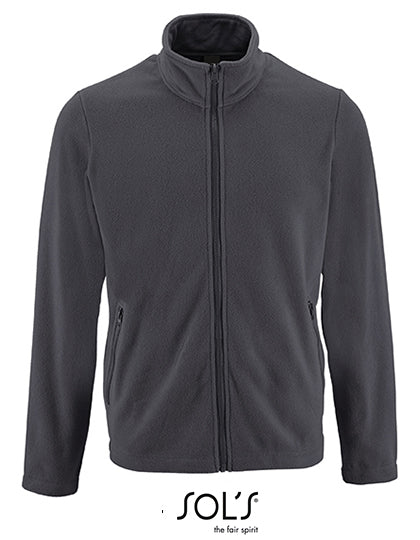 SOL´S - Men´s Plain Fleece Jacket Norman - Charcoal Grey (Solid)