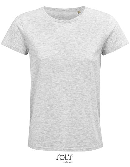 SOL´S - Women´s Crusader T-Shirt - Ash (Heather)