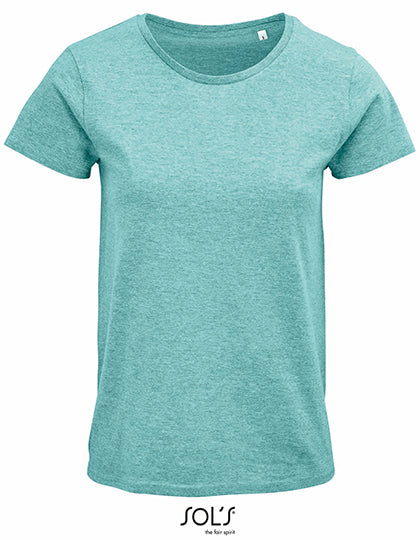SOL´S - Women´s Crusader T-Shirt - Heather Light Green