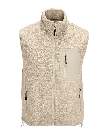 SOL´S - Unisex Sherpa Bodywarmer Fury - Shear Beige