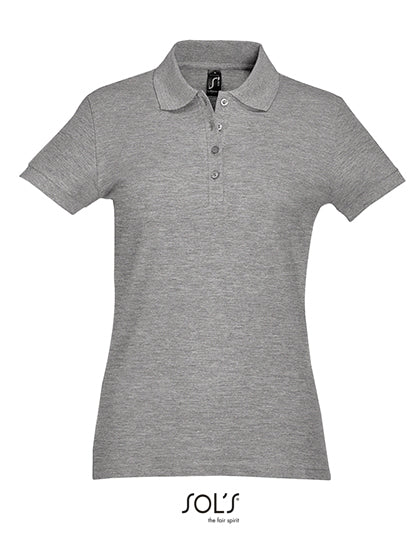 SOL´S - Women´s Polo Passion - Grey Melange