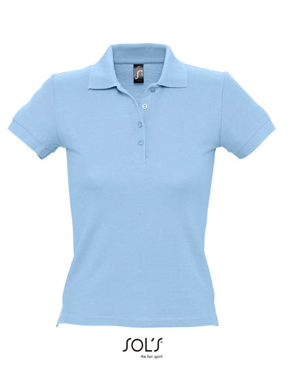 SOL´S - Women´s Polo People 210 - Sky Blue