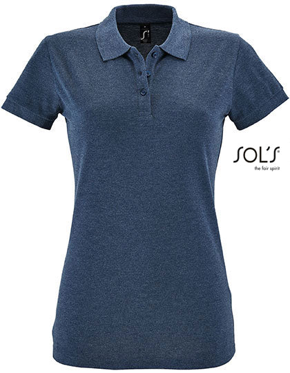 SOL´S - Women´s Polo Shirt Perfect - Heather Denim