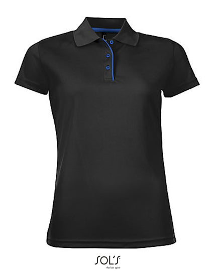 SOL'S - Performer Dames Polo - Black