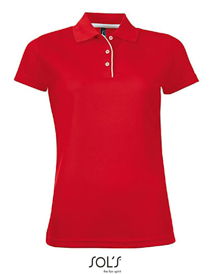 SOL'S - Performer Dames Polo - Red