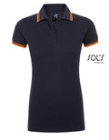 French Navy / Neon Orange