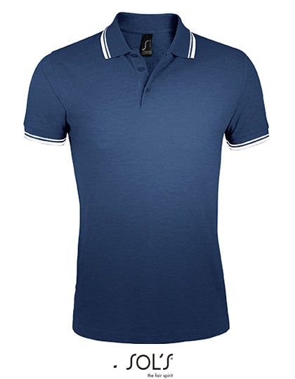 SOL´S - Men´s Polo Shirt Pasadena - French Navy / White