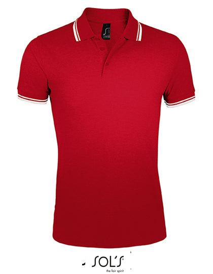 SOL´S - Men´s Polo Shirt Pasadena - Red