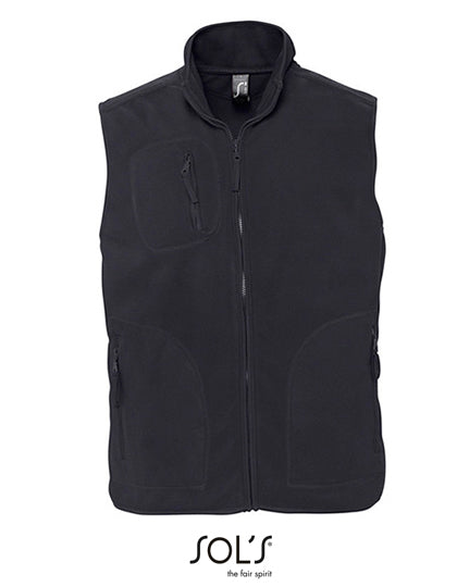 SOL´S - Unisex Fleece Vest Norway - Charcoal Grey (Solid)