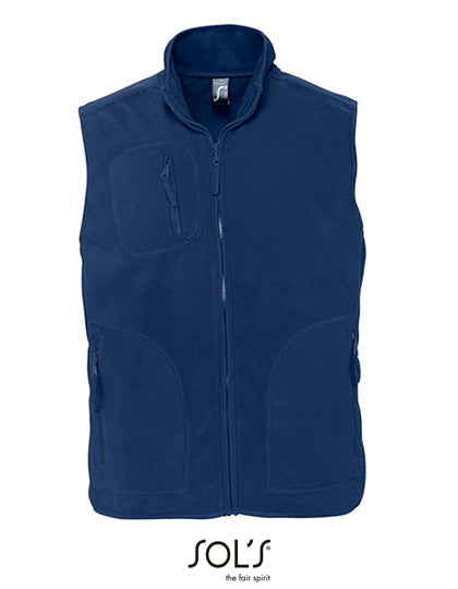 SOL´S - Unisex Fleece Vest Norway - Navy L (uitverkoop)