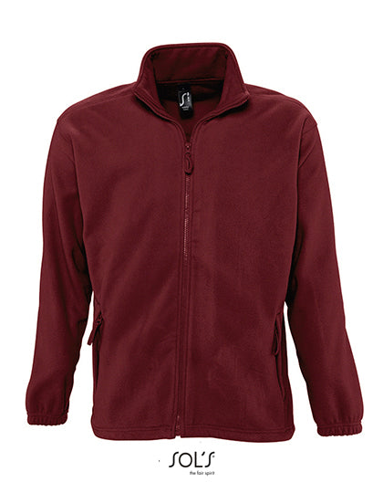 SOL´S - Fleecejacket North - Burgundy