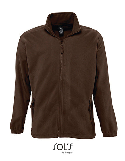 SOL´S - Fleecejacket North - Dark Chocolate