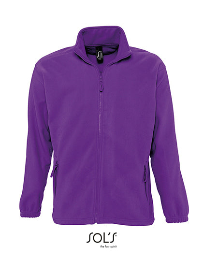 SOL´S - Fleecejacket North - Dark Purple