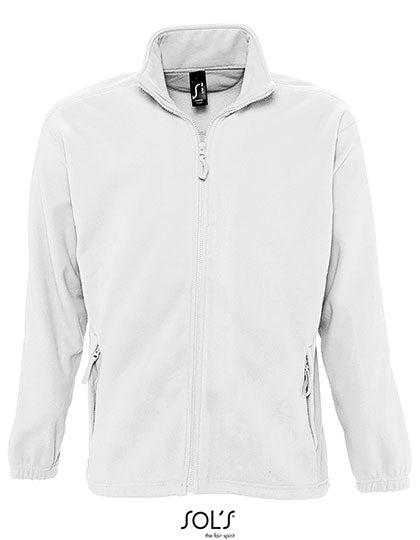 SOL´S - Fleecejacket North - White