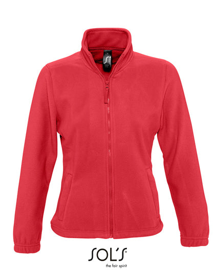 SOL´S - Women´s Fleece Jacket North - Red