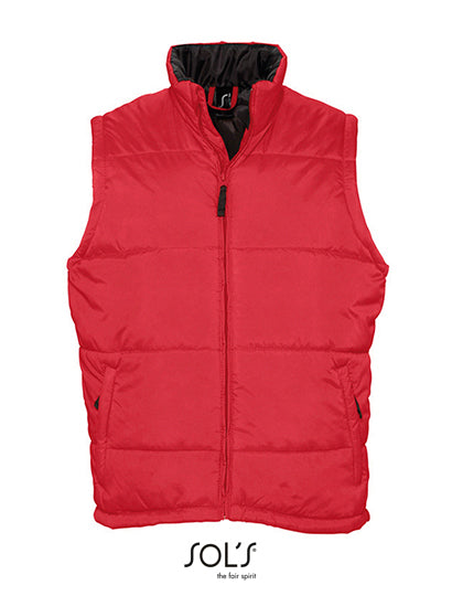 SOL´S - Warm Bodywarmer - Red