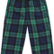 Navy-Green Check