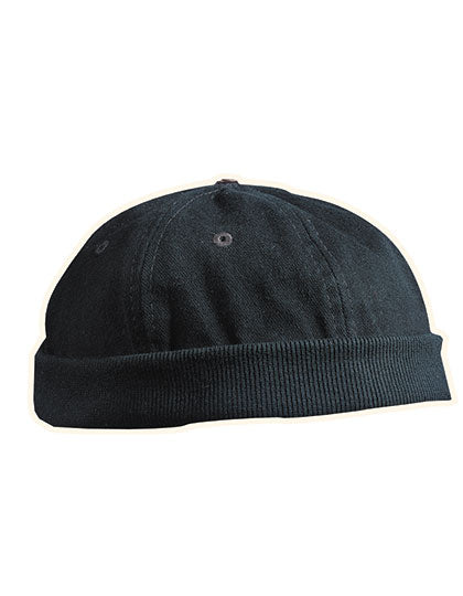 Daiber - 6 Panel Chef Cap - Black
